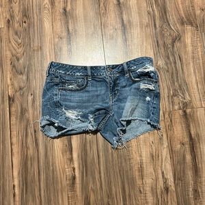 American eagle jean shorts